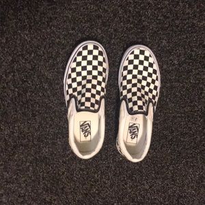 Checkered vans